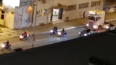 Prosvjedi bikera u Splitu zbog korona mjera: 'Protiv obveznog cijepljenja. Krše ljudska prava'