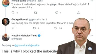 Bakić s Nassimom Talebom krenuo u Twitter diskusiju, ovaj mu poručio da je 'imbecil'