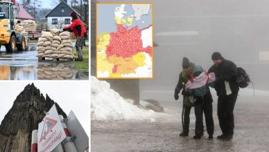 Njemačka se sprema za kaos: Pola zemlje u crvenom, stiže jaka oluja, moguć je i tornado