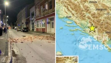 Potres magnitude 6 tresao Dalmaciju! Epicentar u Stolcu, od silnih pregleda pao EMSC