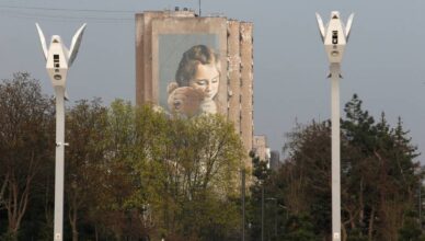 U jednom ruskom selu slikaru obrisali mural i kaznili ga