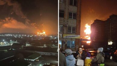 VIDEO Veliki požar u važnom ruskom naftovodu u Brjansku