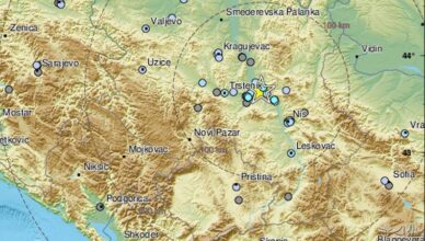 Potres pogodio Srbiju: Bilo je kratkotrajno, ali vrlo jako...