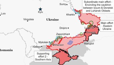 Institut za rat objavio je novu kartu:  Rusi gomilaju snage kod Zaporožja i spremaju napad