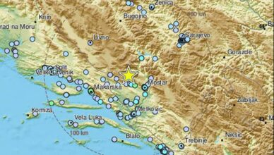 Snažni potres u Hercegovini: 'Osjetilo se jako i u Dalmaciji'