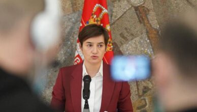 Srbijanska premijerka  optužila Bruxelles za licemjerstvo zbog odnosa EU-a prema Kosovu