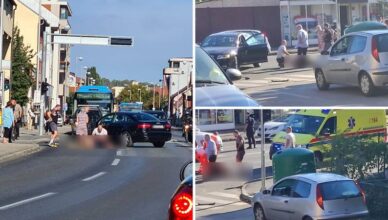 Zagreb: Jedan čovjek ozlijeđen u sudaru motocikla i automobila