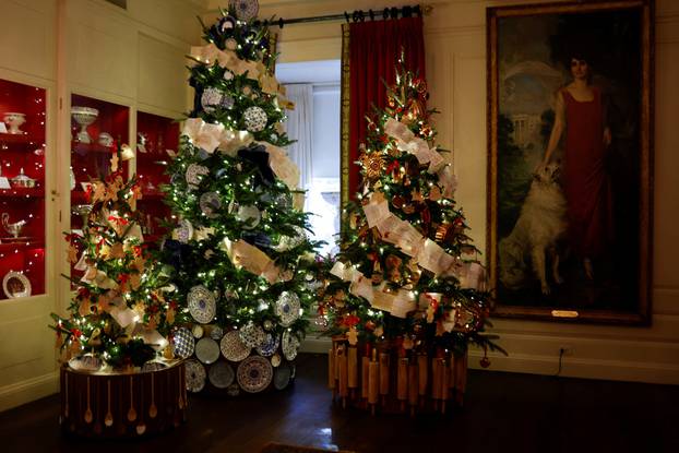 Christmas decorations on the theme 