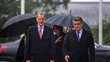 Predsjednik Milanović i prva dama na Pantovčaku dočekali španjolskog kralja i kraljicu