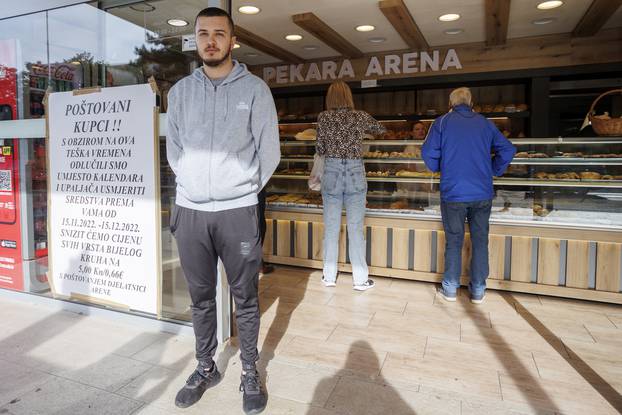 Rijeka: Vlasnik pekare Arena svojim kupcima idućih mjesec dana nudi kruh za 5kn