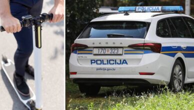 U prometnoj na Braču poginuo vozač električnog romobila: Od ozljeda preminuo na licu mjesta