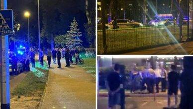 VIDEO Drama na Jarunu, sve je puno policije: 'Lovili su čovjeka, vidio sam kad su ga srušili'