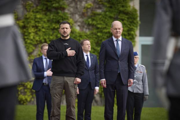 President Volodymyr Zelenskyy. Visiting Germany on May 14th, 2023.