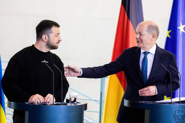 Ukrainian President Selenskyj in Germany