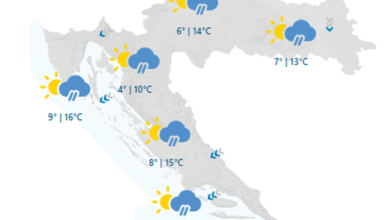 Zima se vraća? Pogledajte što nam stiže krajem tjedna