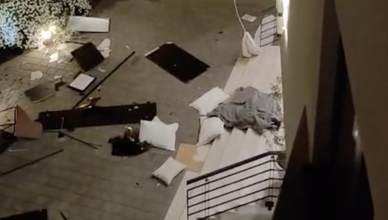 Usred no&cacute;i demolirao sobu hotela u Zadru