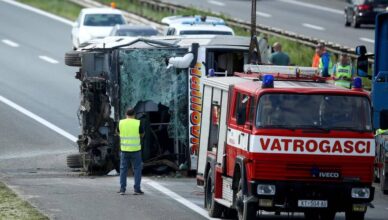Izvla&ccaron;enje autobusa na A3