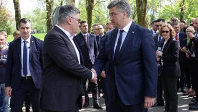 Plenković i Milanović nakon tri i pol godine ponovno za istim stolom: 'Bolje ikad nego nikad'