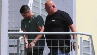 Pogledajte fotografije: Vojnika osumnjičenog za ubojstvo para doveli su na ispitivanje u DORH