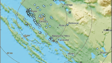 Potres 3.2 po Richteru zatresao zadarsko područje: 'Skočili smo'