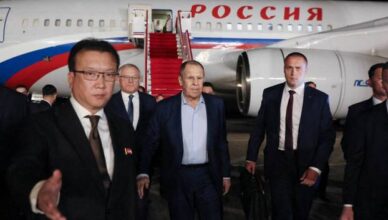 Russian Foreign Minister Sergei Lavrov visits North Korea