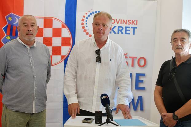 Šibenik: Konferencija za medije Domovinskoga pokreta