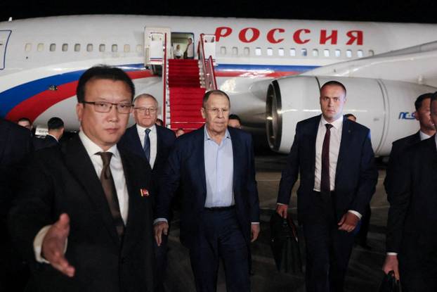 Russian Foreign Minister Sergei Lavrov visits North Korea