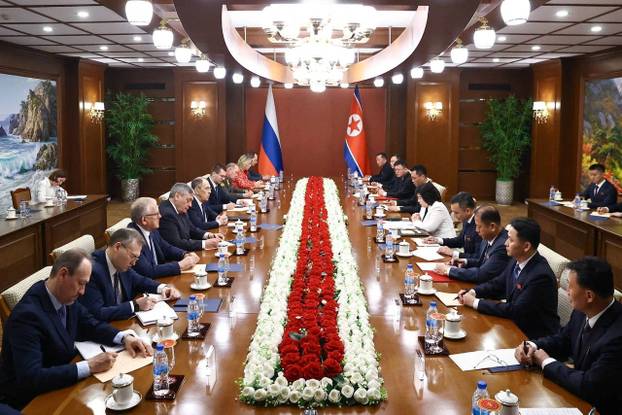 Russian Foreign Minister Sergei Lavrov visits North Korea