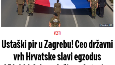 Evo što Vučićevi mediji pišu o mimohodu: 'Hrvatska gloificira zločin', 'Ustaški pir u Zagrebu!'