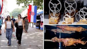 FOTO Sve je spremno za Sinjsku alku: 'Nešto je manje svita zbog kiše, ali grad će živnut popodne'