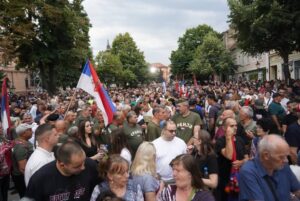 Sremski Karlovci: Odr&zcaron;ana ceremonija obilje&zcaron;avanja Dana sje&cacute;anja na stradale i prognane Srbe u oruzanoj akciji Oluja