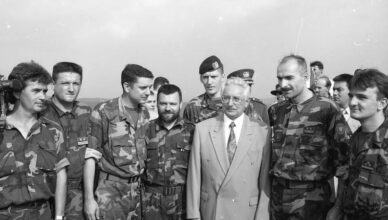 Govor Franje Tuđmana: 'Slavit će naš narod tu svoju slobodu...'