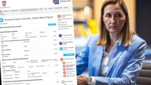 Ministrica objavila karticu: Plaća veća od 4500 €, a muž joj zarađuje više od Plenkovića!