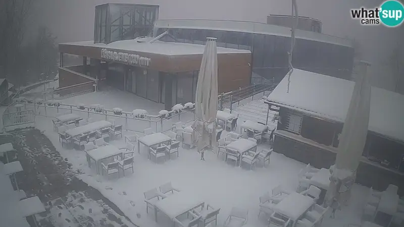 FOTO Na Sljemenu je pao snijeg, a ima ga u Lici i Gorskom kotaru