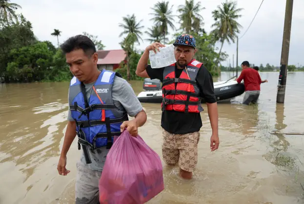 Flooding in nothern Malaysia