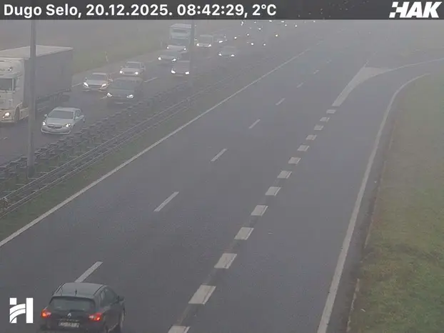 FOTO Kaos na A3 kod Rugvice, kolona od 10 km zbog nesreće