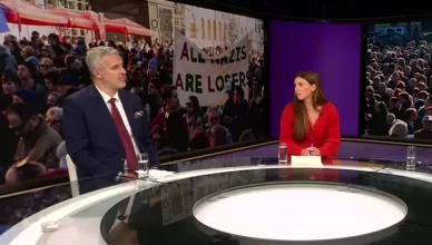 Raspudić pitao Tesu Goldstein: 'Jesen 1991., koji je naš znak?'