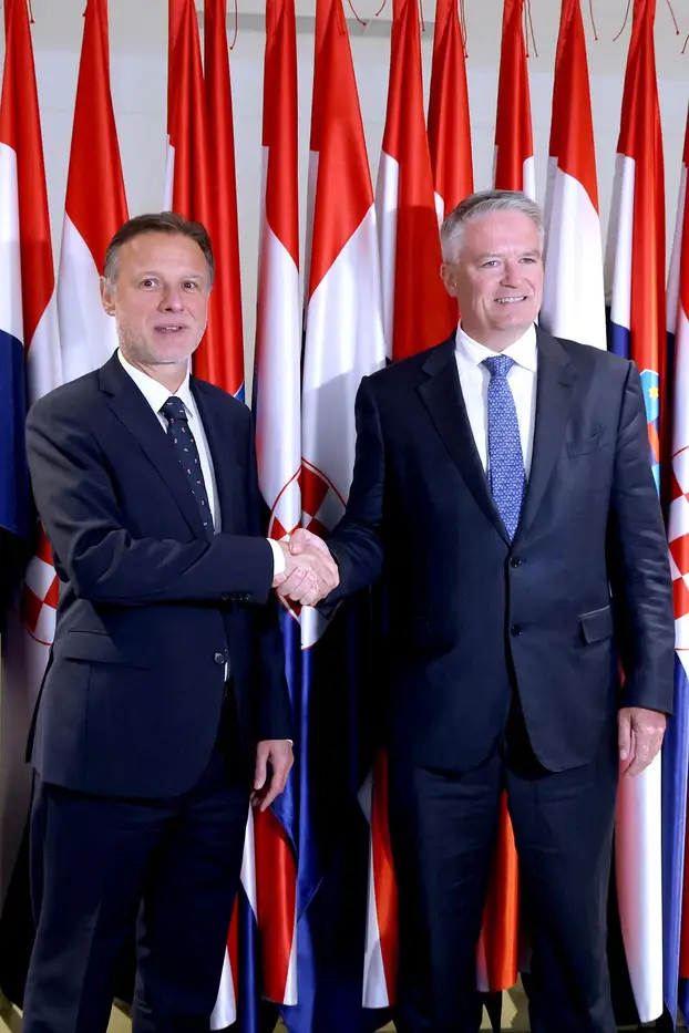 Zagreb: Jandroković primio glavnog tajnika Organizacije za ekonomsku suradnju i razvoj Mathiasa Cormanna