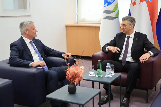 Zagreb: Plenković i Cormann održali sastanak
