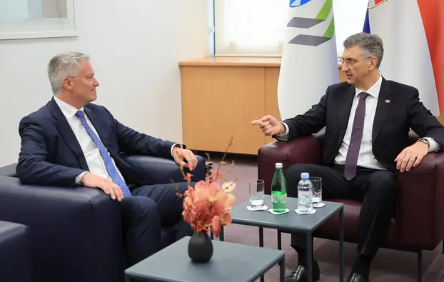 Zagreb: Plenković i Cormann održali sastanak