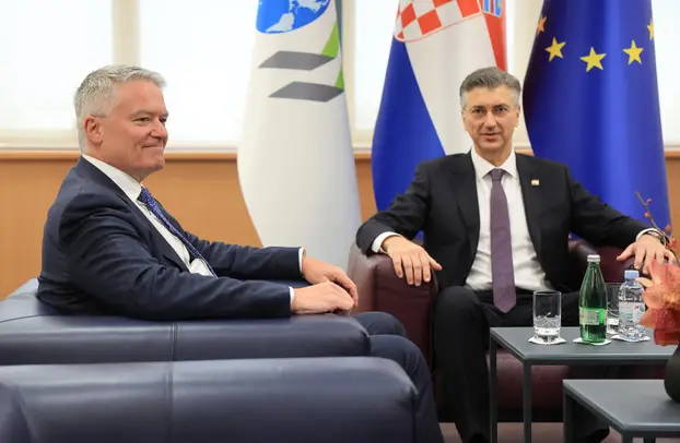 Zagreb: Plenković i Cormann održali sastanak