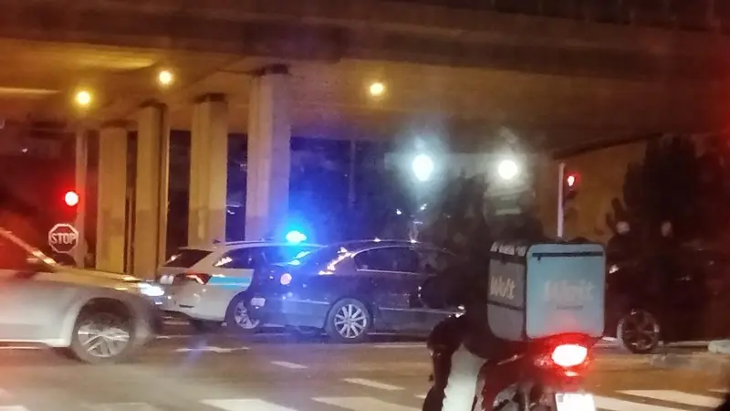 FOTO Sudar na Poljičkoj cesti u Splitu, motociklist je u bolnici