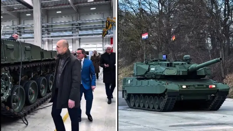 VIDEO Anušiću predstavili Leoparde u Njemačkoj